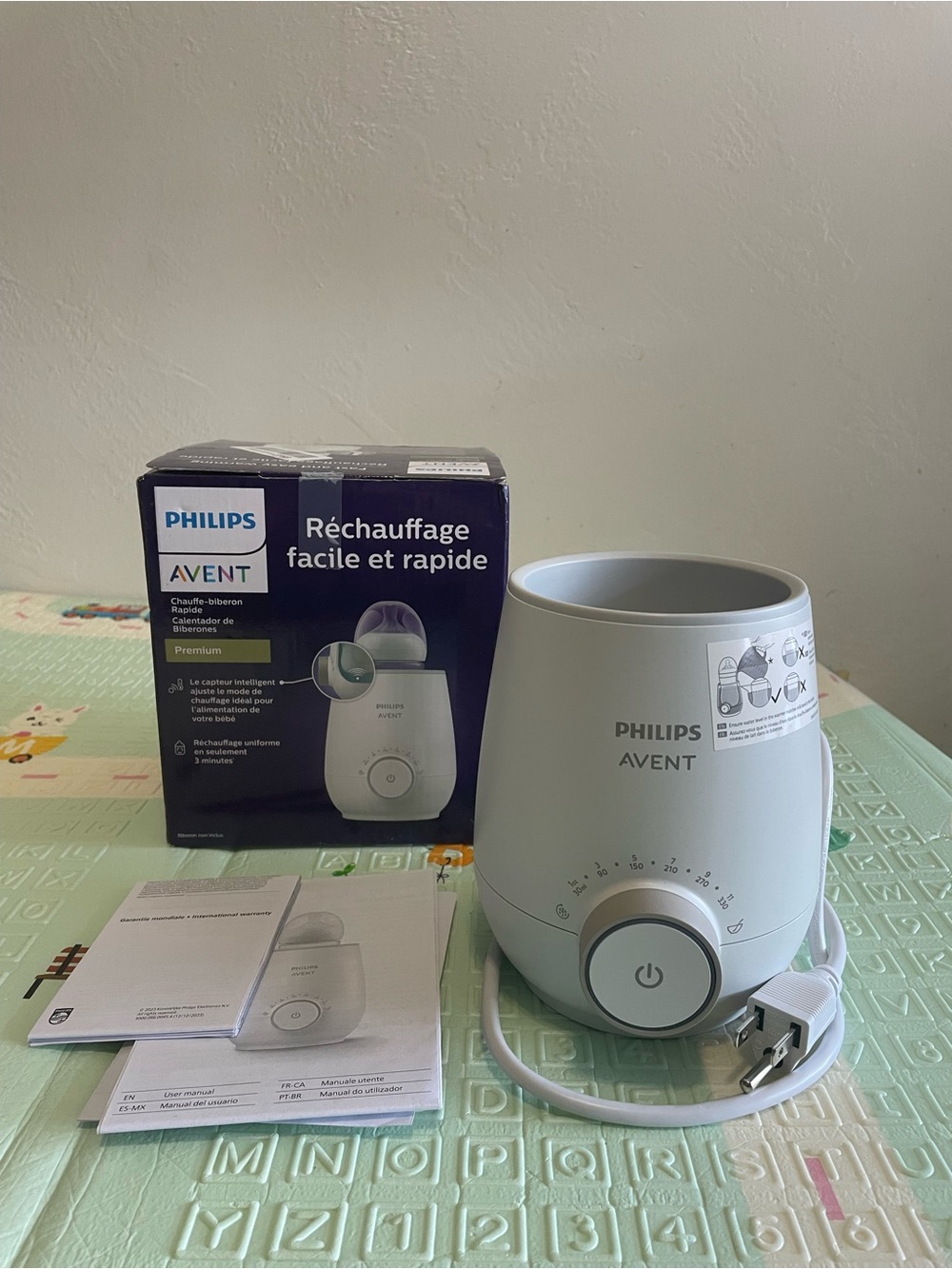 Philips Avent Fast Bottle Warmer in White